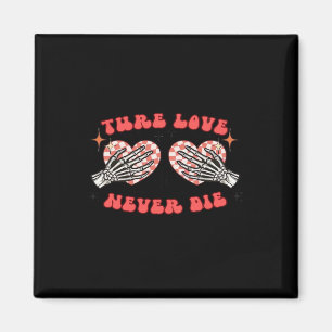 Aimant Skeleton Mains Coeur Design Classique