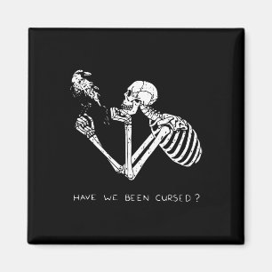Aimant Skeleton rétro Halloween Costume amusant Crâne eff