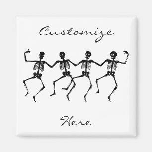 Aimant Skeletons dansants Halloween Thunder_Cove