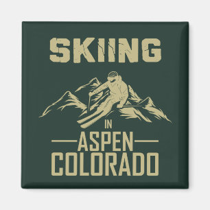 Aimant Ski à Aspen Colorado