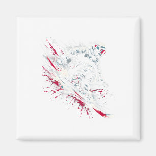 Aimant Ski Freeski Ski Freeski Hiver Extreme Sports