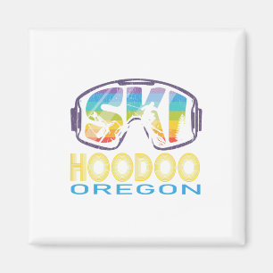 Aimant Ski Hoodoo Oregon Vacances ski