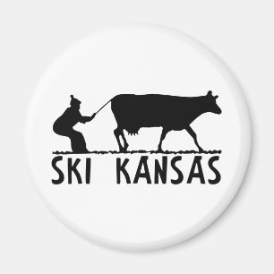 Aimant Ski Kansas