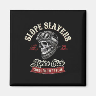 Aimant Skieurs de freestyle de Slope Slayers Ski Aventure