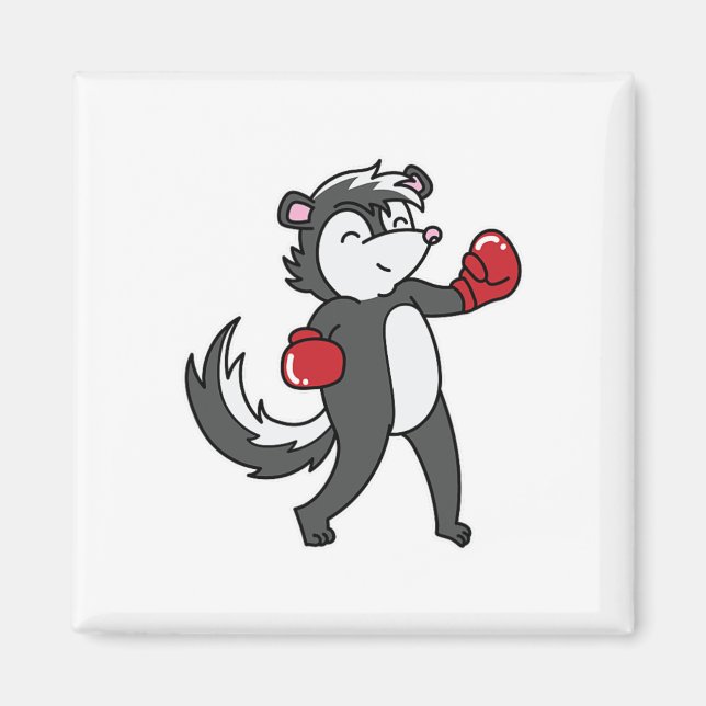 Aimant Skunk Boxe (Devant)