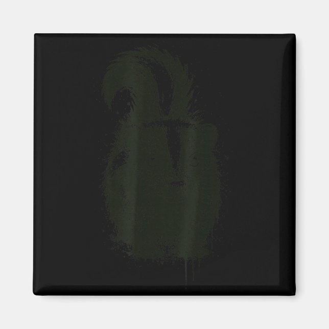 Aimant Skunk Ink Art Nge Aesthetic Pest Forest Animal Rtr (Devant)