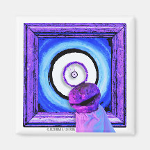 Skwot au-dessus Assie le Barker sur l'Alien oculai