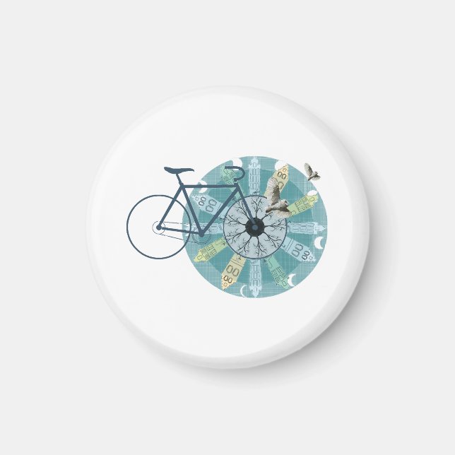 Aimant Skyline d'Amsterdam (Devant)