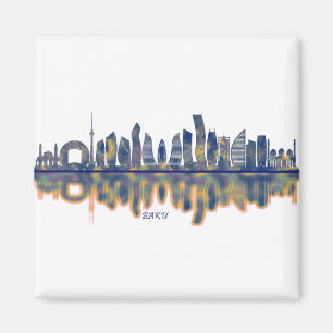 Aimant Skyline de Bakou