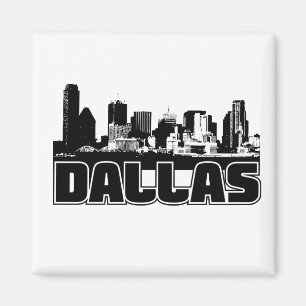 Aimant Skyline de Dallas