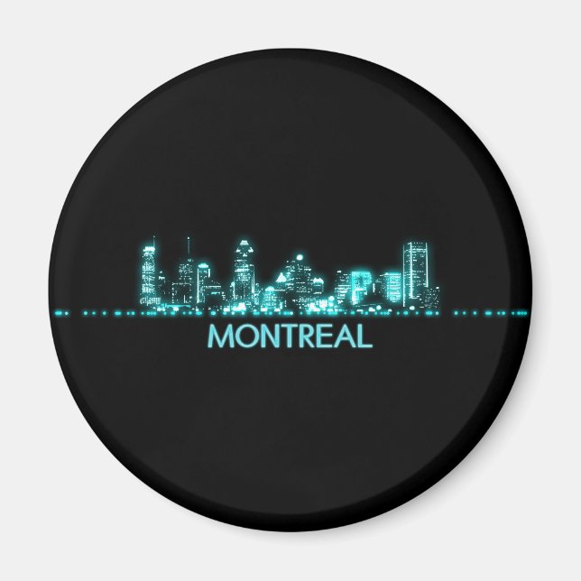 Aimant Skyline de Montréal (Devant)