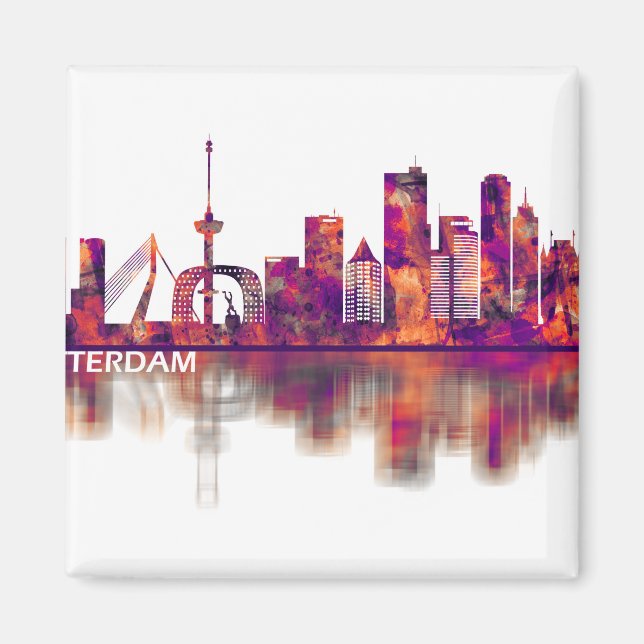 Aimant Skyline de Rotterdam (Devant)