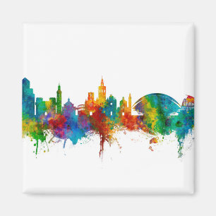 Aimant Skyline Valencia Espagne