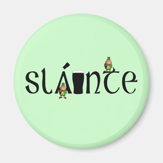 Aimant Slainte Gaelic (Devant)