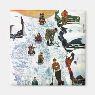 Aimant Sledding et creuser