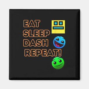 Aimant Sleep Dash Répéter le jeu vidéo Géométrie Gamer vi