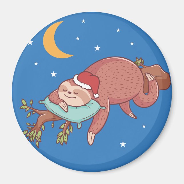 Aimant Sleepy Sloth (Devant)