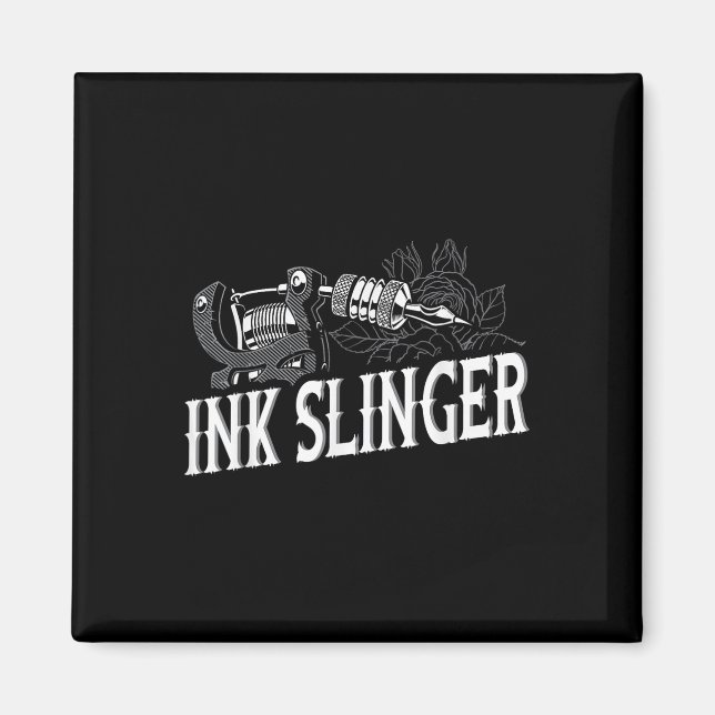 Aimant Slinger d'encre - Artiste de tatouage (Devant)