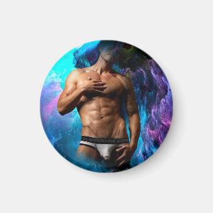 Aimant SlipperyJoe's artistique Homme sous-vêtements bulg