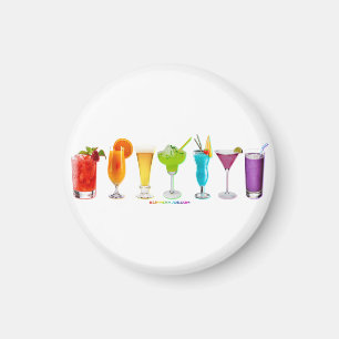 Aimant SlipperyJoe's Cheers boit de l'alcool cocktail fie