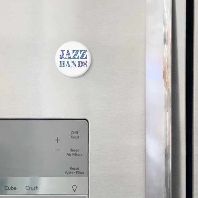 Aimant SlipperyJoe's comédie musicale Broadway Jazz Hands (In situ (réfrigérateur))