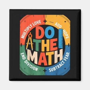 Aimant Slogan insring Amour Espoir Peur Faire Le Calcul S