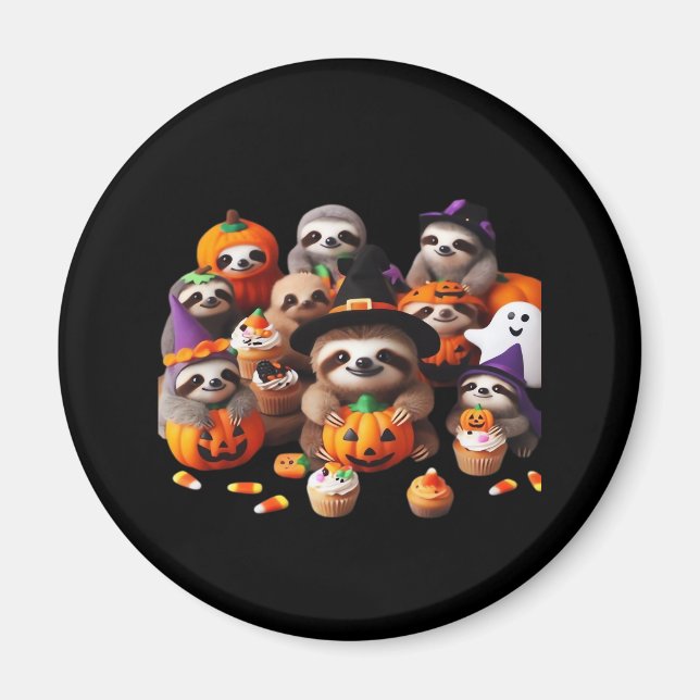 Aimant Sloth Belle paresse classique T-shirt (Devant)