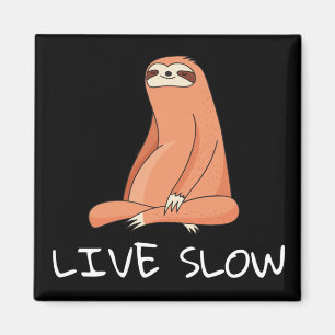 Aimant Sloth Live Lent