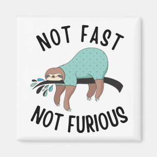 Aimant Sloth Not Fast Not Furious