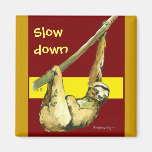 Aimant Sloth - Ralentir