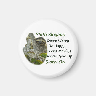 Aimant Slothing Photo Motivational Cute Sloth Sayings