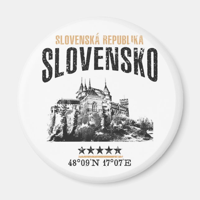 Aimant Slovaquie (Devant)