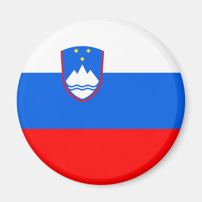 Aimant Slovenia Flag (Devant)