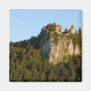 Aimant Slovénie, Bled, lac de Bled, château de Bled sur