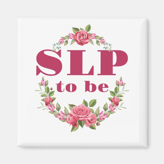 Aimant SLP sera un futur discours Pathologue (Devant)