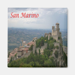Aimant SM - Saint-Marin - Monte Titano - Panorama