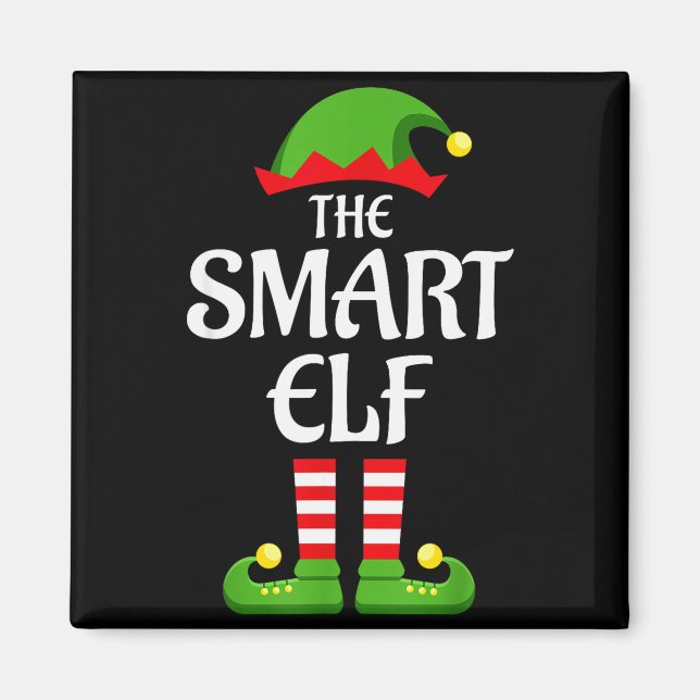 Aimant Smart Elf Family Matching Group Christmas  (Devant)