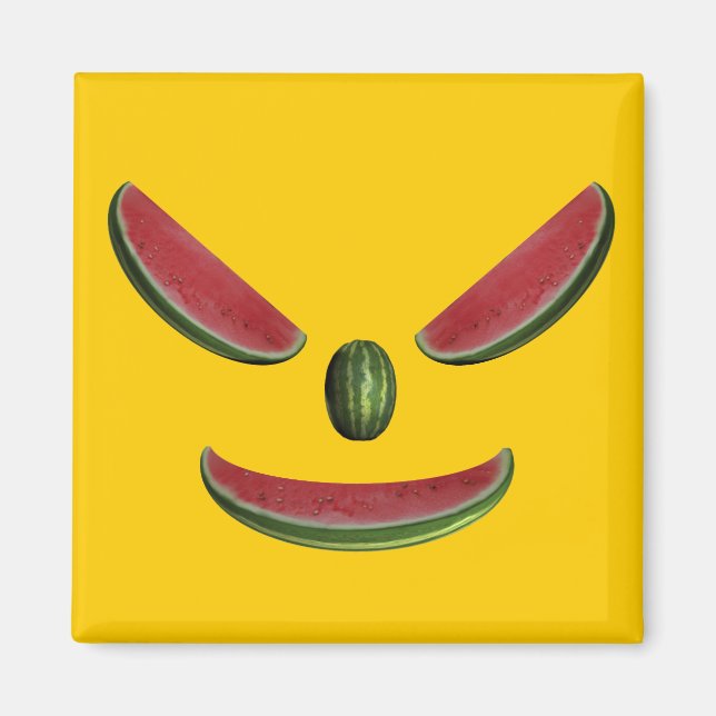 Aimant Smiling Melon Face (Devant)
