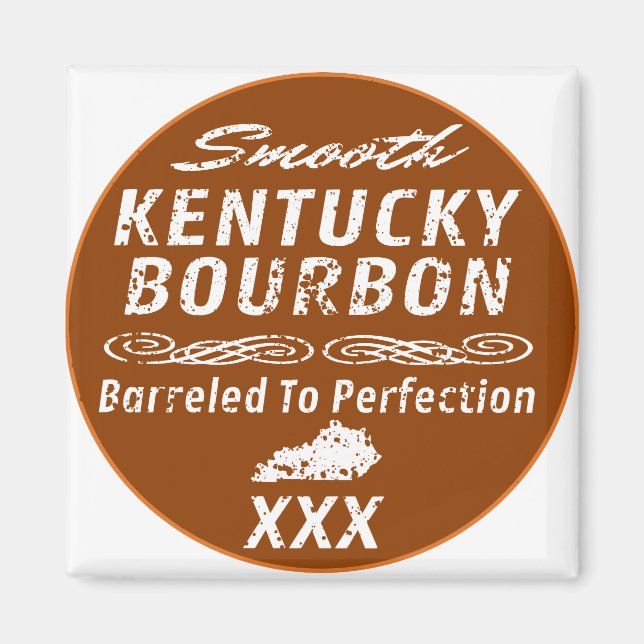 Aimant Smooth Kentucky Bourbon (Devant)