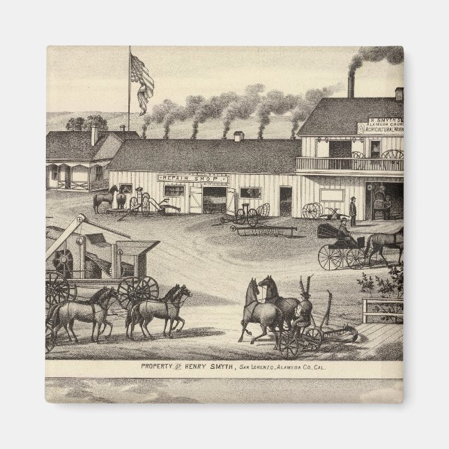 Aimant Smyth, propriétés Adams (Devant)