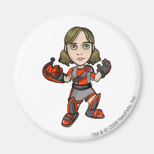 Aimant Snarkie Virtupets Space Station Joueur du personne