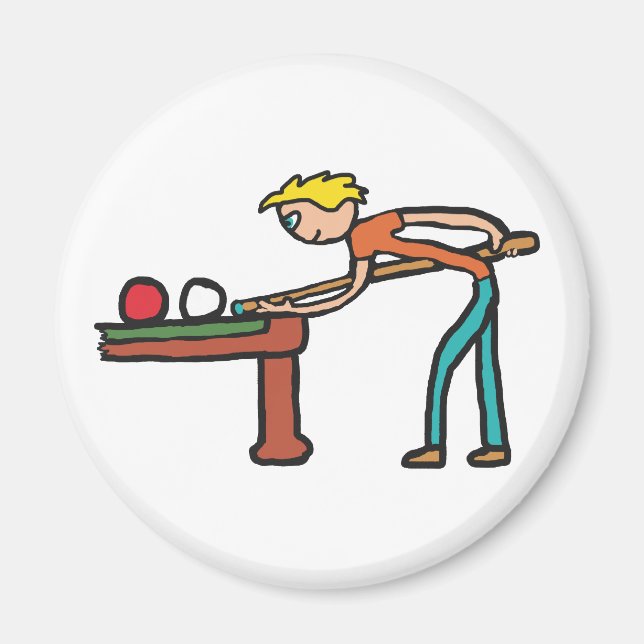 Aimant Snooker (Devant)
