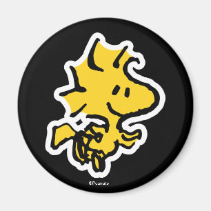 Aimant Snoopy & Woodstock Fun & Flowers