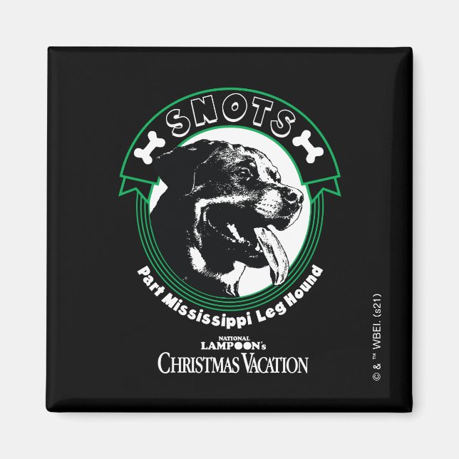 Aimant Snots Part Mississippi Leg Hound (Devant)