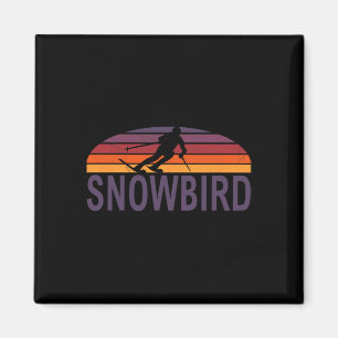 Aimant Snowbird Utah Usa Station de ski Snowboard 1