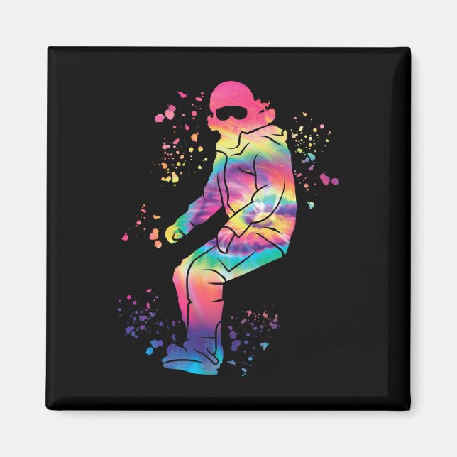 Aimant Snowboard coloré Snowboard Snowboard 35 (Devant)