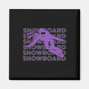 Aimant Snowboard Femmes Snowboard Snowboard Snowboard 2