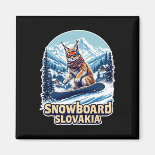 Aimant Snowboard Lynx En Slovaquie Aventure