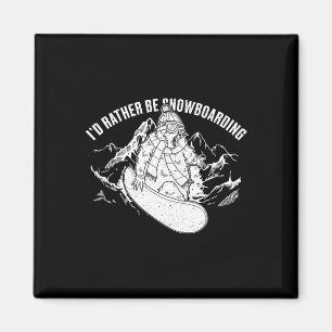 Aimant Snowboard Ski Snowboard Activité compétitive