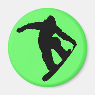 Aimant Snowboardeur